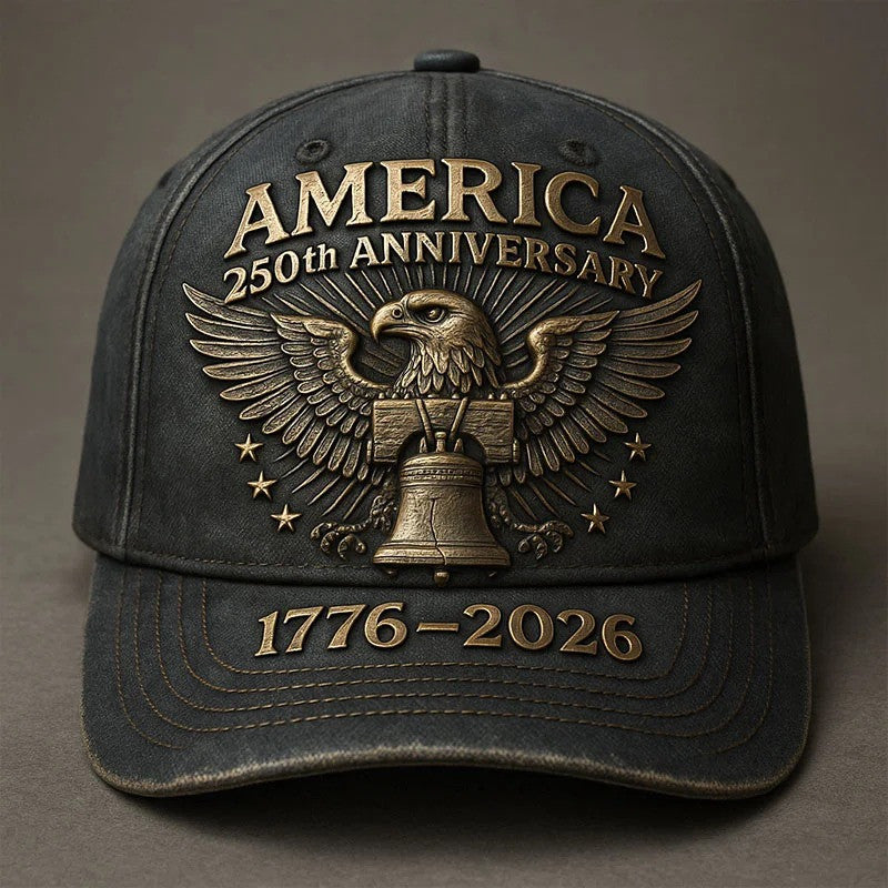 Eagle America 250th Anniversary Hat 1776 2026 Cap Cool Present Ideas For Boy