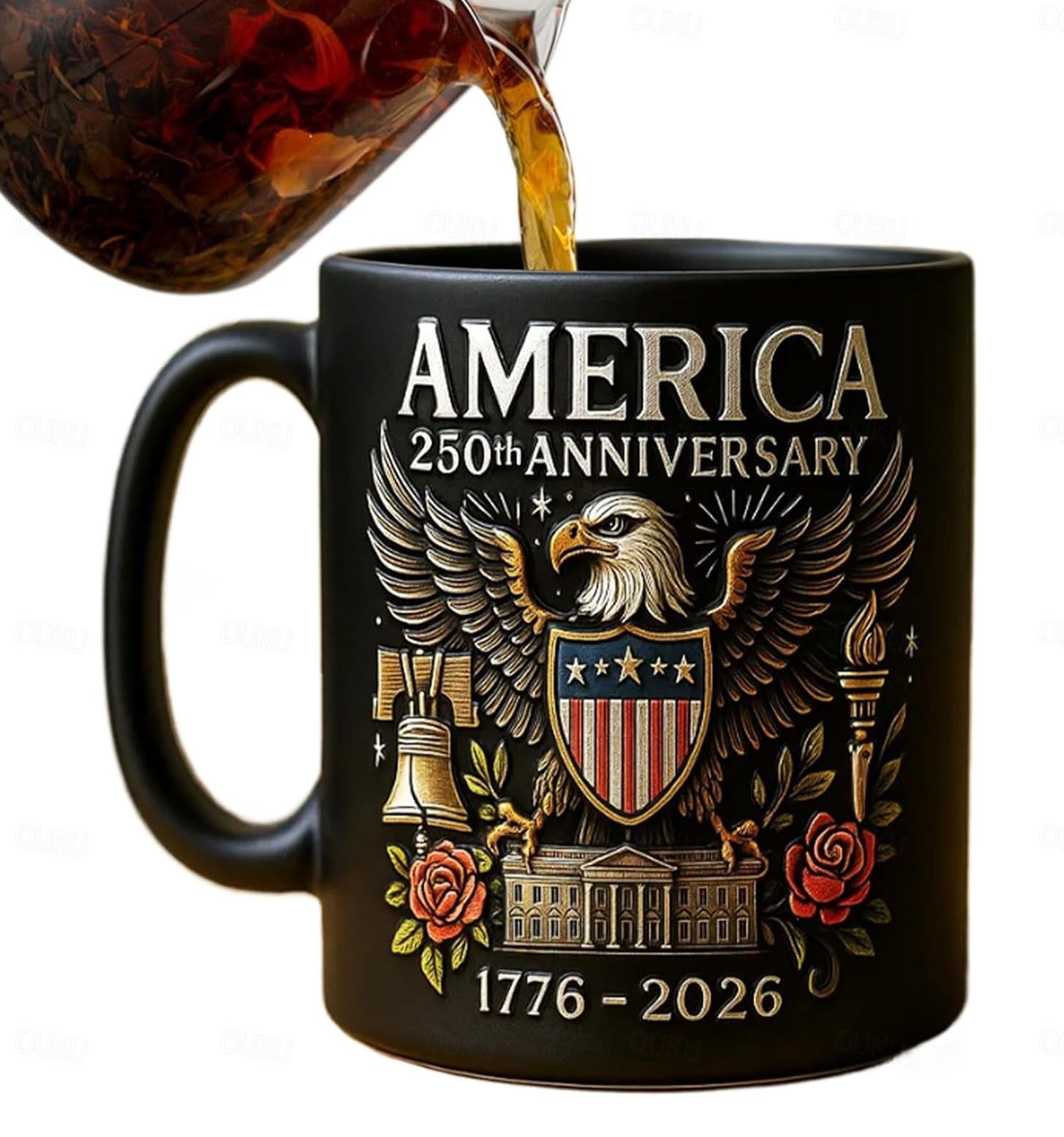 Eagle America 250th Anniversary Mug Beautiful Merch Present Ideas For Her