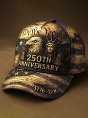 Eagle USA 250th Anniversary Hat We The People Baseball Cap Great Gifts For Veterans