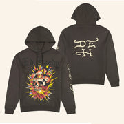 Ed Hardy Merch Exploding Skull Hoodie Ed Hardy Hoodie Birthday Present For Him - Thriftgiftshop