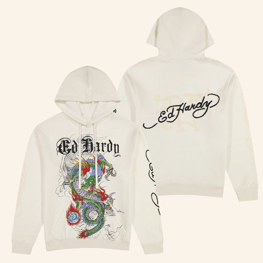Ed Hardy Merch Japan Dragon Hoodie Ed Hardy Hoodie Best Birthday Gift For Husband - Thriftgiftshop