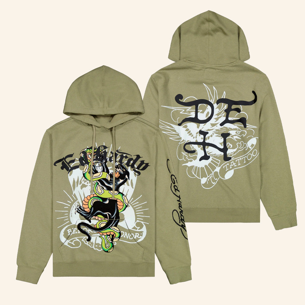 Ed Hardy Merch Panther Snake Ed Hardy Hoodie Birthday Ideas For Boyfriend - Thriftgiftshop