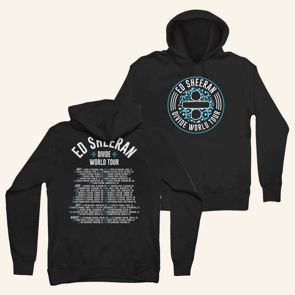 Ed Sheeran Merch Leopard Stamp Hoodie Christmas Gift Ideas For Boyfriend - Thriftgiftshop