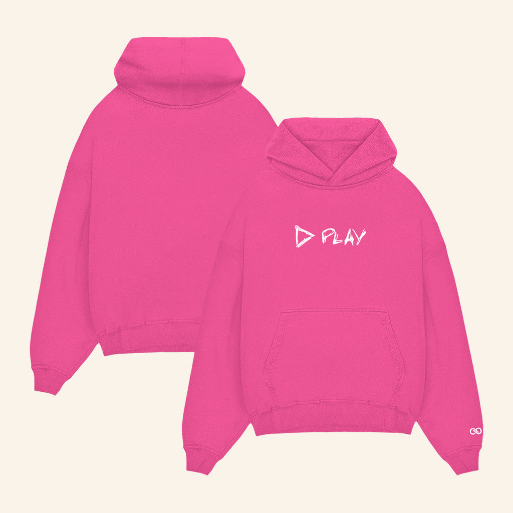 Ed Sheeran Merch Play Pink Hoodie Christmas Gift Ideas For Girlfriend - Thriftgiftshop