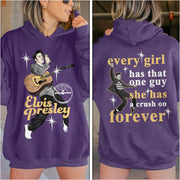 Elvis Presley Retro Las Vegas Residency Hoodie Gifts For Best Friend Merch Apparel - Thriftgiftshop