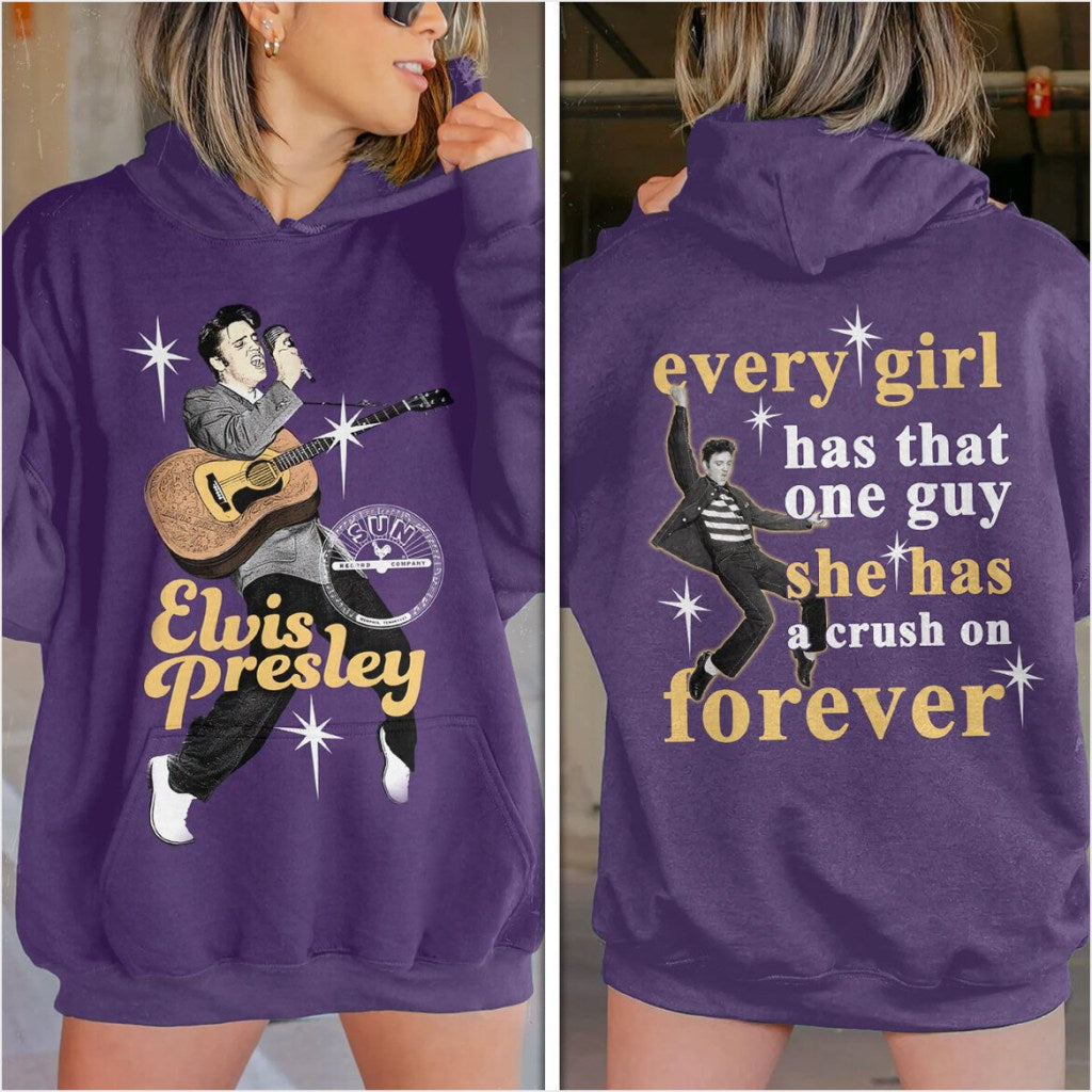 Elvis Presley Retro Las Vegas Residency Hoodie Gifts For Best Friend Merch Apparel - Thriftgiftshop