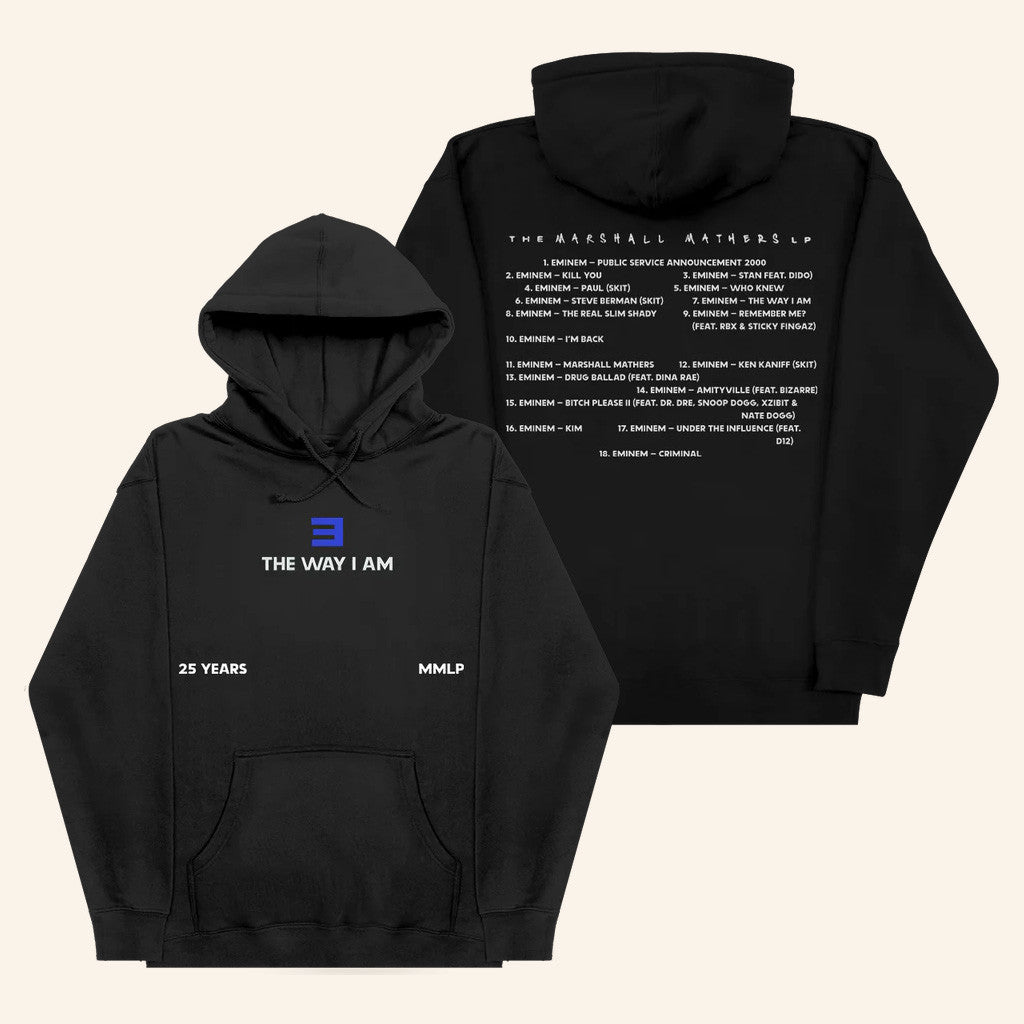 Eminem Merch MMLP25 Hoodie The Way I Am Eminem Hoodie Gifts For Fans - Thriftgiftshop