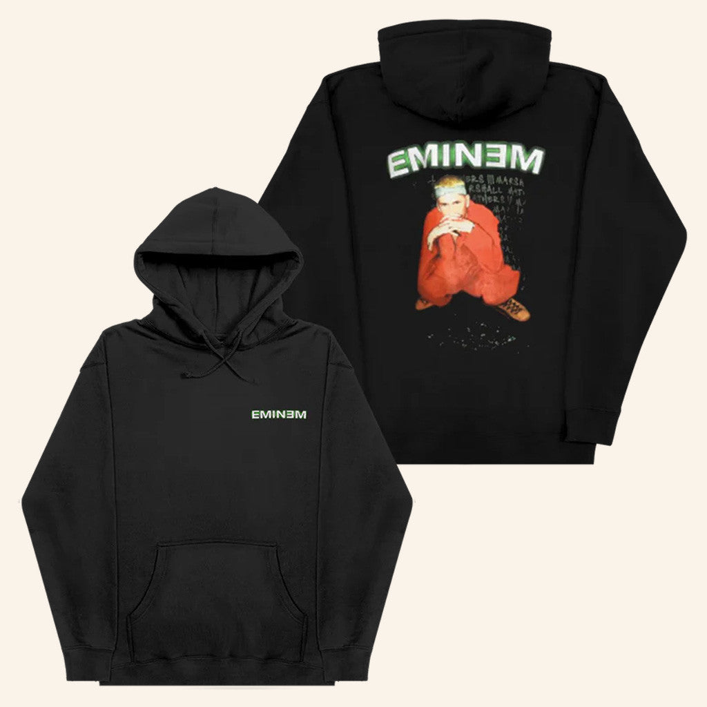 Eminem Merch Orange Jumpsuit Hoodie Eminem Hoodie Cool Gifts For Music Lovers - Thriftgiftshop