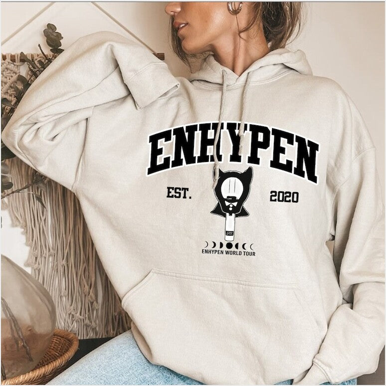 Enhypen Fate World Tour Hoodie En World Tour Fate Gifts For Sister Merch Clothing - Thriftgiftshop
