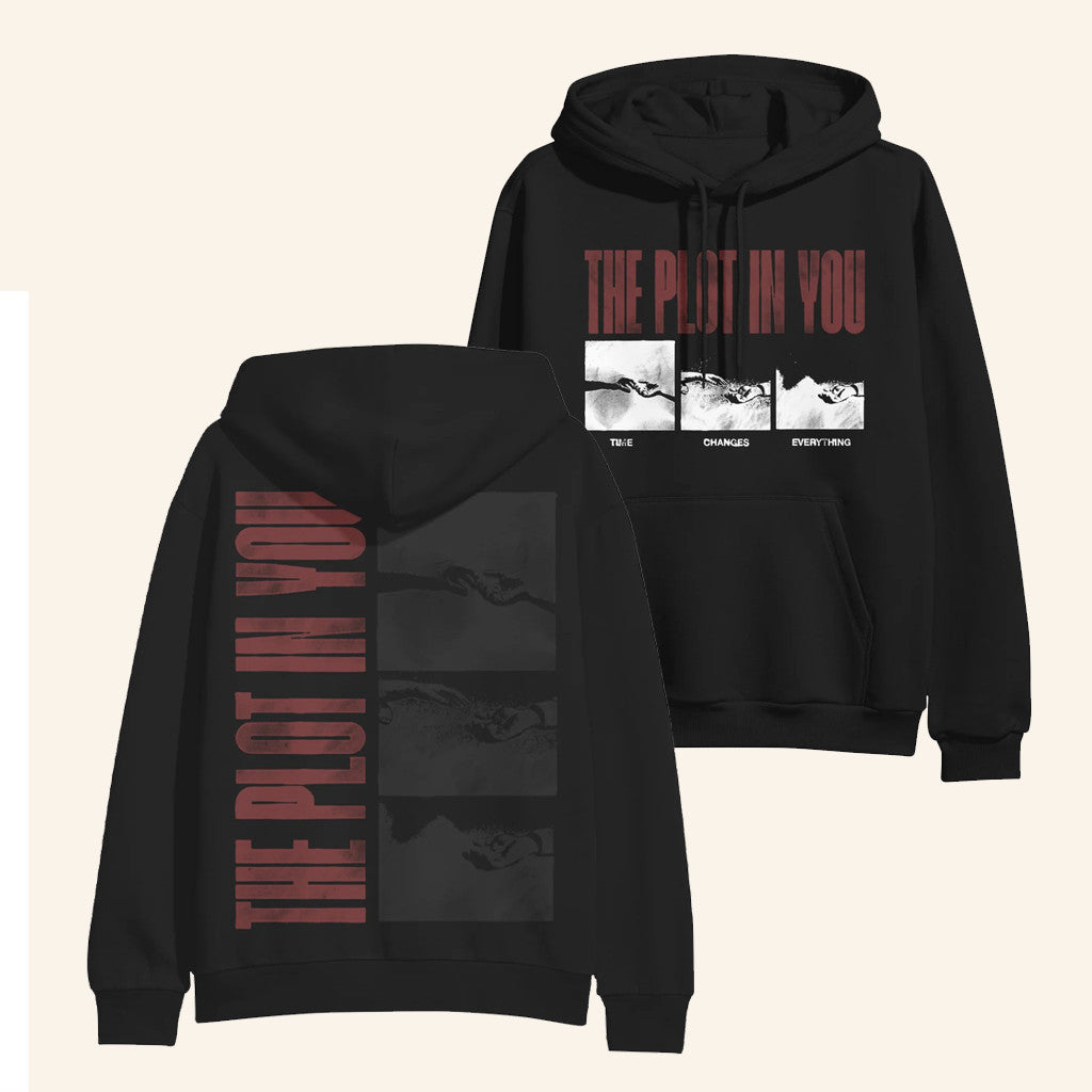 Equal Vision Merch The Plot In You Changes Everything Black Hoodie Gifts For Brother - Thriftgiftshop