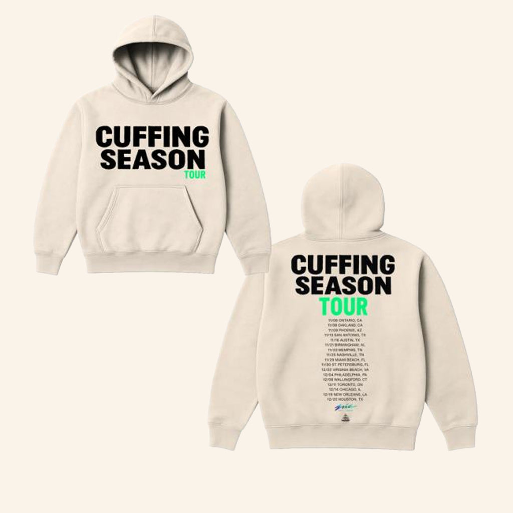 Eric Bellinger Merch Cuffing Season Tour Hoodie Christmas Ideas For Him - Thriftgiftshop