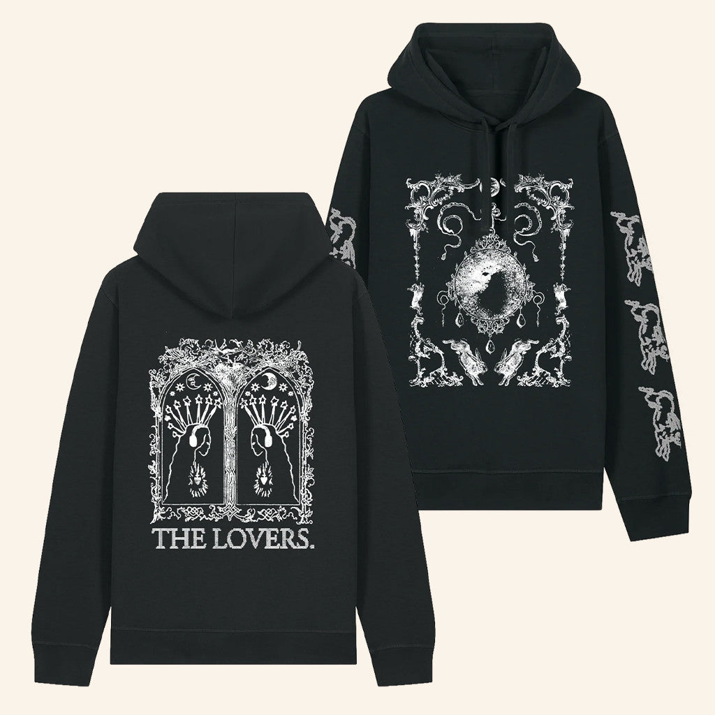 Erin Lecount Merch The Lovers Black Hoodie Gift Ideas For Music Lovers - Thriftgiftshop