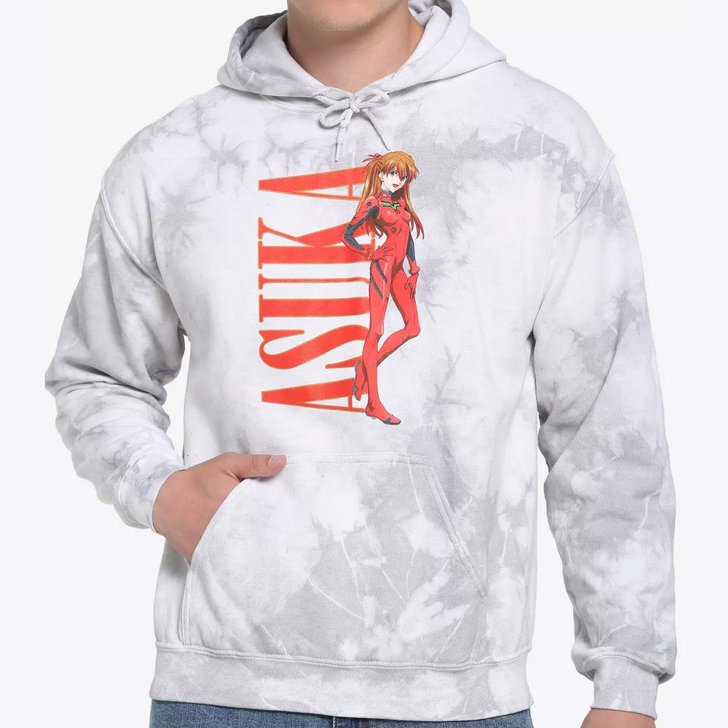 Evangelion Merch Neon Genesis Evangelion Asuka Sohryu Hoodie Best Anime Fan Gifts - Thriftgiftshop
