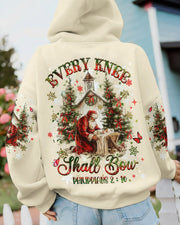 Every Knee Shall Bow Hoodie Christmas Hoodies Womens Gifts For Girlfriend - Thriftgiftshop