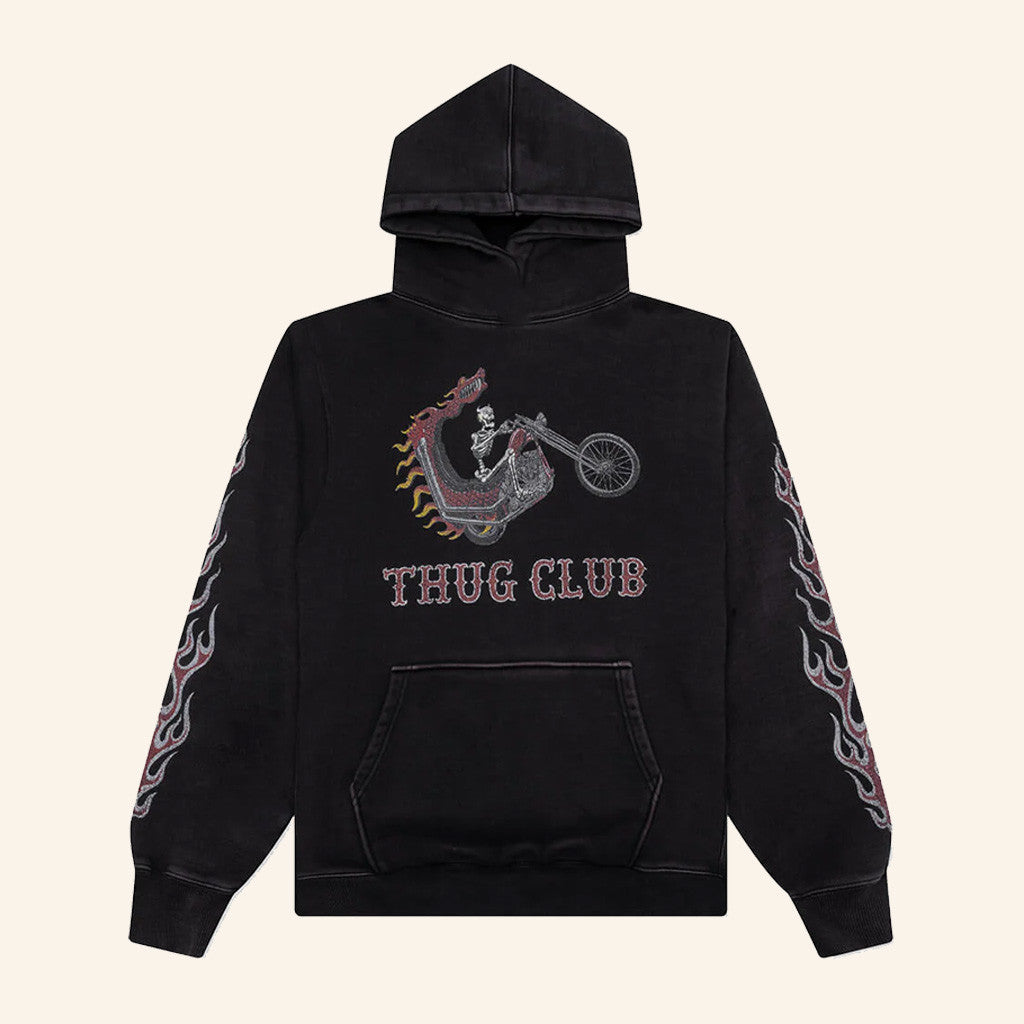 Feature Merch Dragon Chopper Black Hoodie Christmas Gift Ideas For Boyfriend - Thriftgiftshop