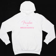 Fender x Hello Kitty Logo Hoodie Fender Merch Gifts For Hello Kitty Lovers - Thriftgiftshop
