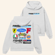 Fisher Merch Racer Hoodie Christmas Gift Ideas For Boyfriend - Thriftgiftshop