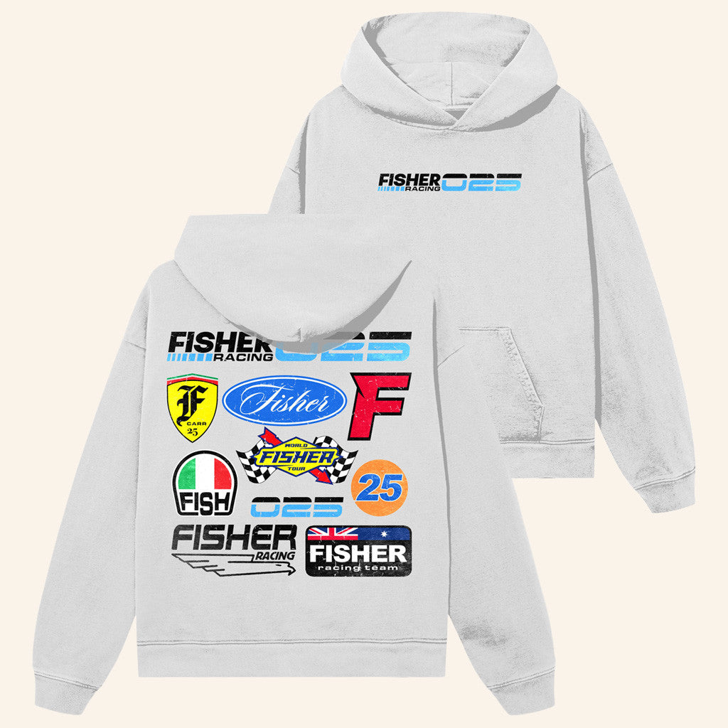 Fisher Merch Racer Hoodie Christmas Gift Ideas For Boyfriend - Thriftgiftshop