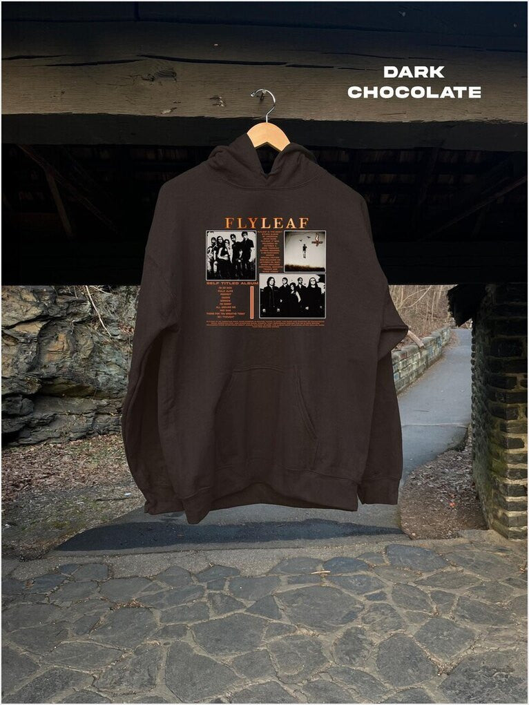 Flyleaf Self Titled Album Hoodie Vintage Flyleaf Hoodie Flyleaf Merch Band Gifts For Friends - Thriftgiftshop