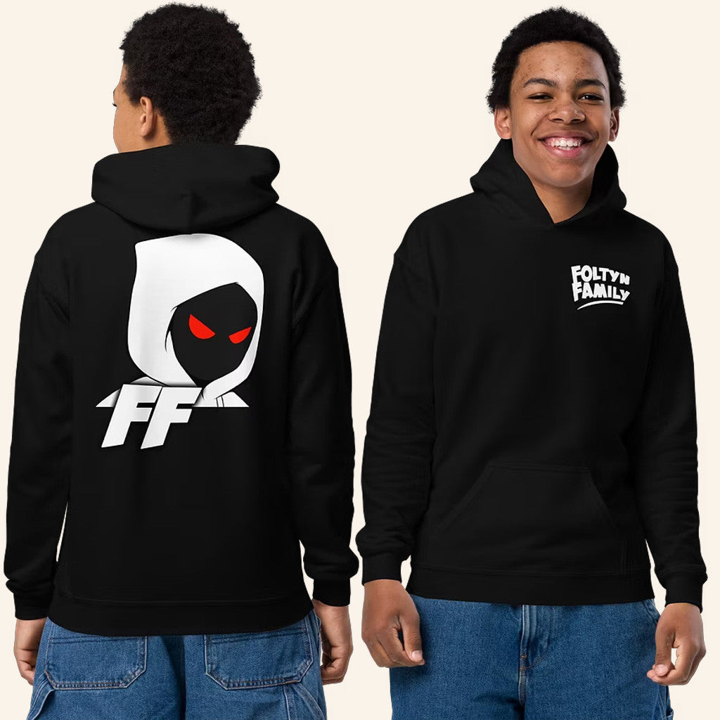 Foltyn Merch Foltyn Family Black Hoodie Unique Gifts Ideas For Sons - Thriftgiftshop