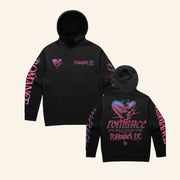 Fontaines DC Merch Romance Tracklist Black Hoodie Gift Ideas For Music Lovers - Thriftgiftshop