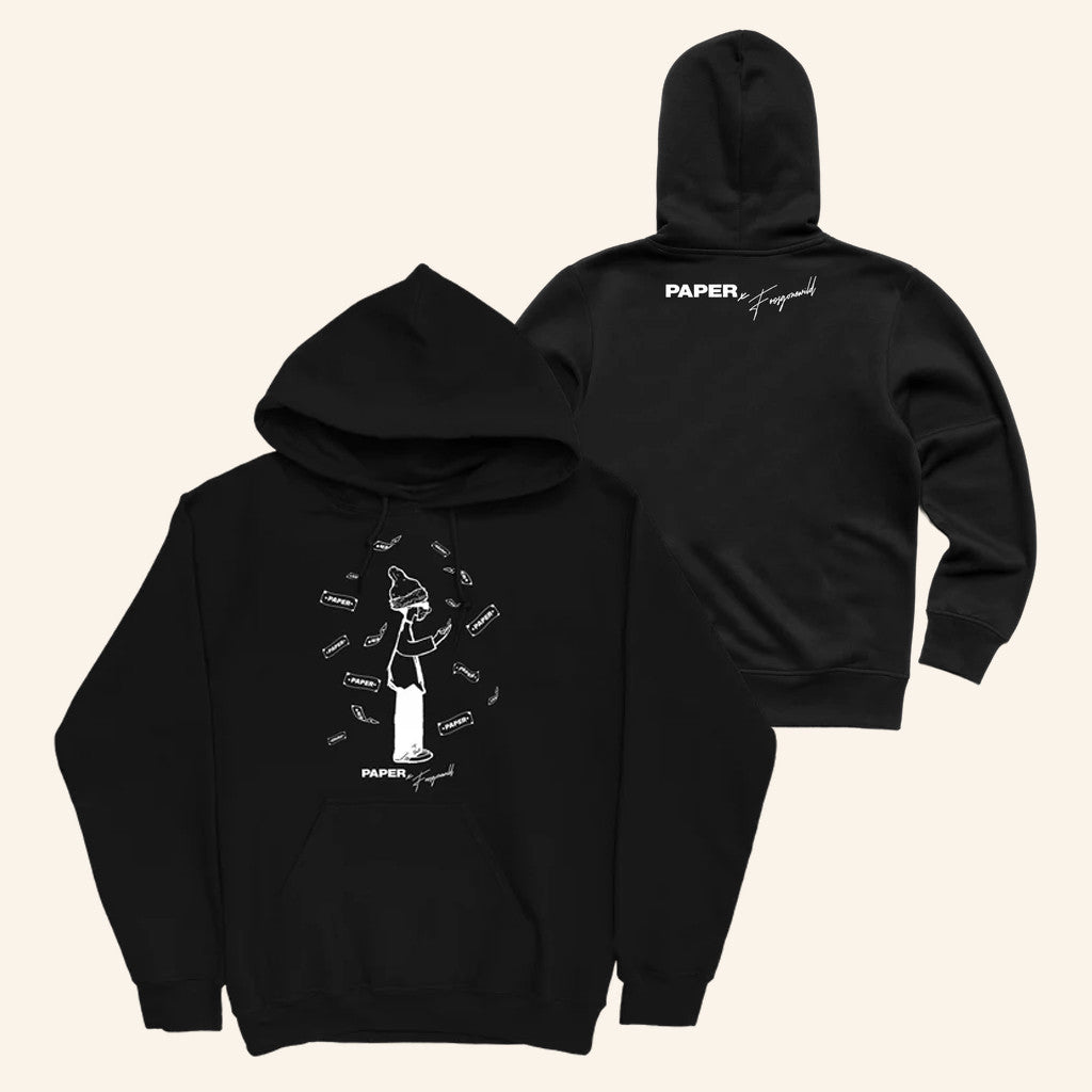 Foos Gone Wild Merch Foos Get Paper Black Hoodie Christmas Ideas For Boyfriend - Thriftgiftshop