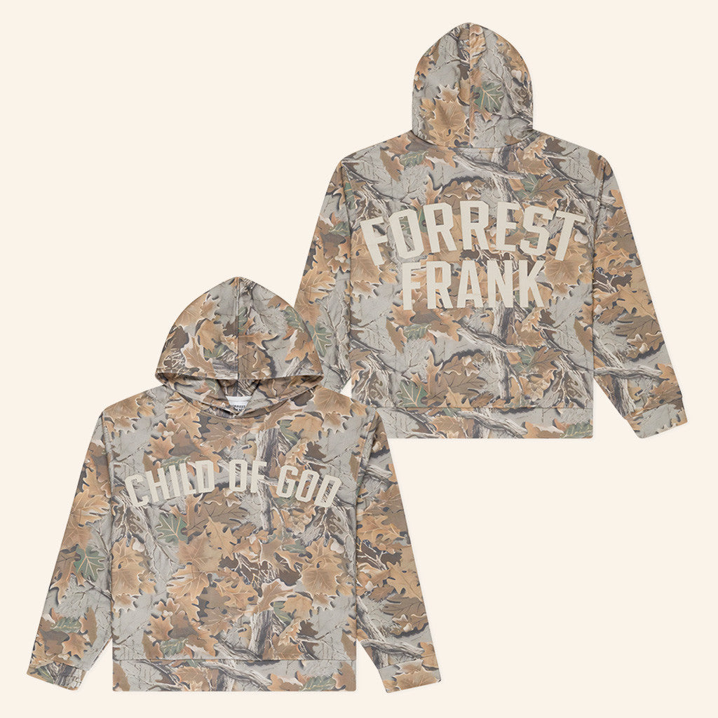 Forrest Frank Merch Forrest Frank Tour Merch Child Of God Camo Hoodie Christmas Gifts For Him - Thriftgiftshop