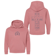 Forrest Frank Merch Forrest Frank Tour Merch Child Of God II Tracklist Pink Childrens Hoodie - Thriftgiftshop