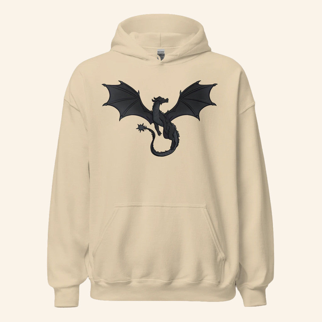 Fourth Wing Merch Tairn Dragon Hoodie Birthday Gift Ideas For Husband - Thriftgiftshop