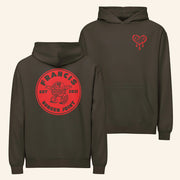 Francis Burger Joint Merch Francis Bleeding Heart Hoodie Gifts For Brothers - Thriftgiftshop