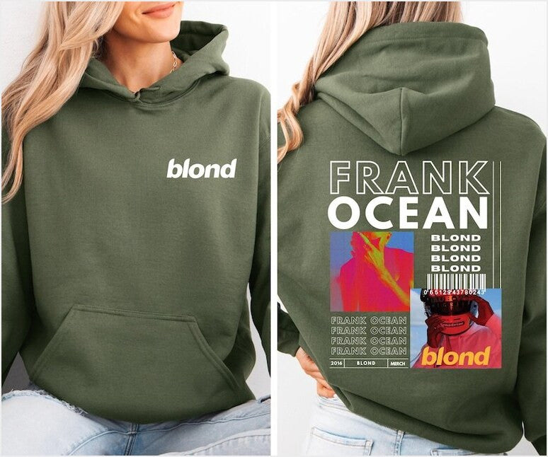 Frank Ocean Blond Poster Hoodie Gifts For BFF Trendy Merch - Thriftgiftshop