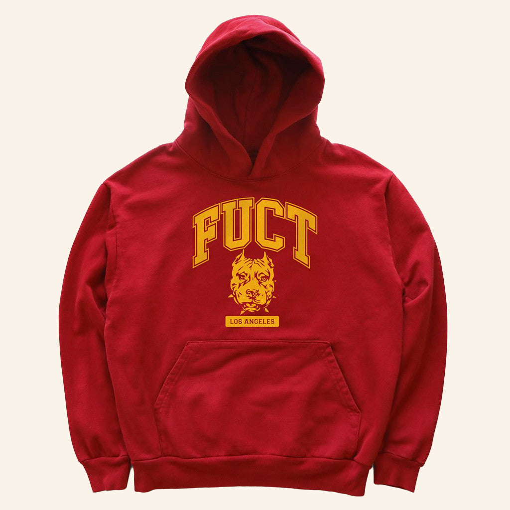 Fuct Merch Pitbull Academy Hoodie Best Birthday Gift For Brother - Thriftgiftshop