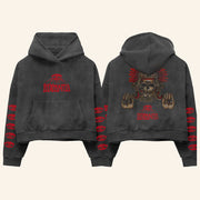 Fuerza Regida Merch Fuerza Regida And 111XPANTIA Cropped Hoodie Gifts For Her - Thriftgiftshop
