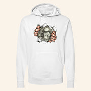 Gabe Farrell Productions Merch Ben Franklin Hoodie Gag Gifts For Friends - Thriftgiftshop