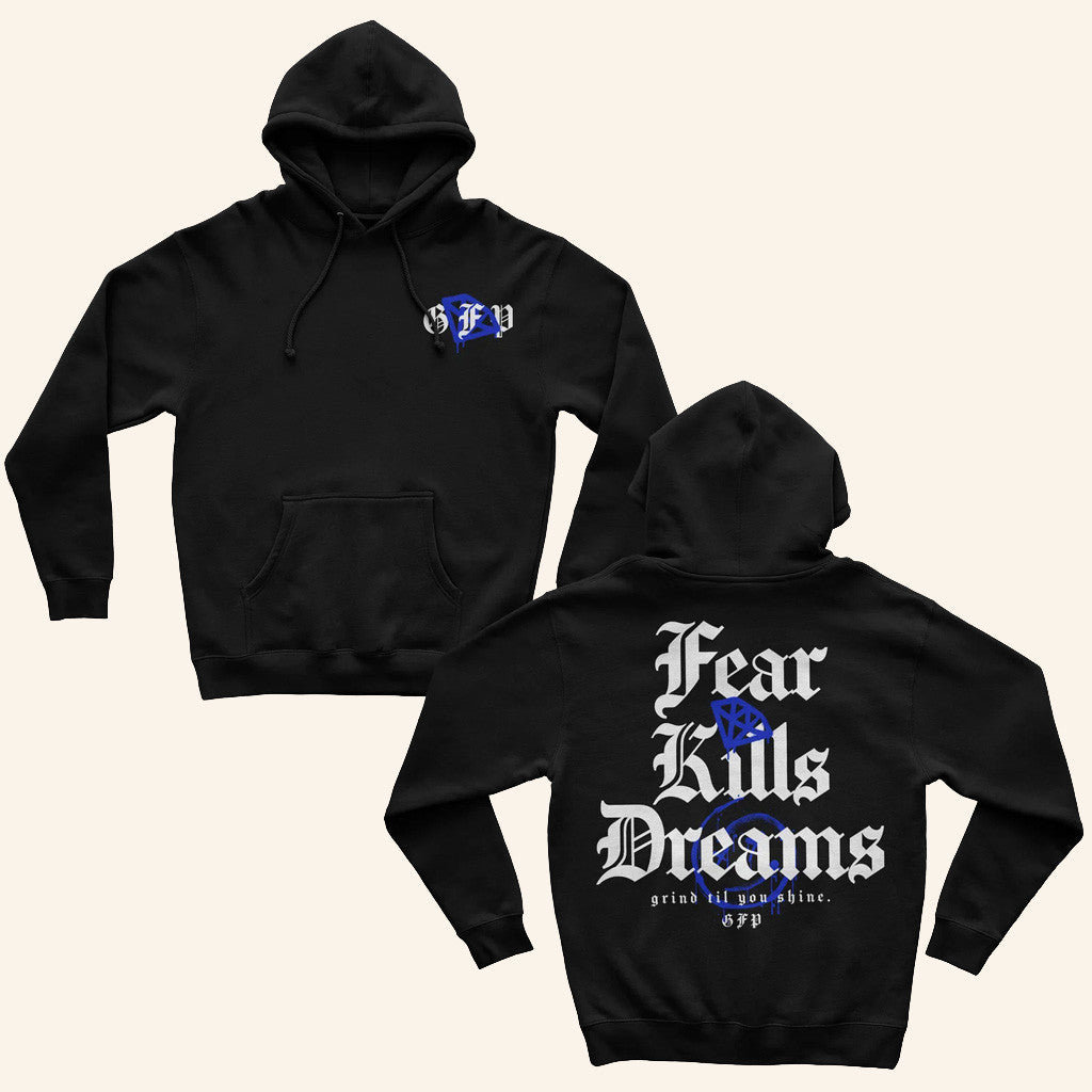 Gabe Farrell Productions Merch Fear Kills Dreams Hoodie Present For Husband - Thriftgiftshop