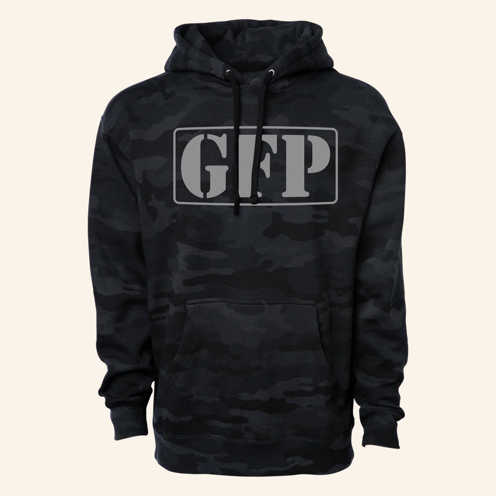 Gabe Farrell Productions Merch GFP Camo Hoodie Unique Gifts For Brothers - Thriftgiftshop