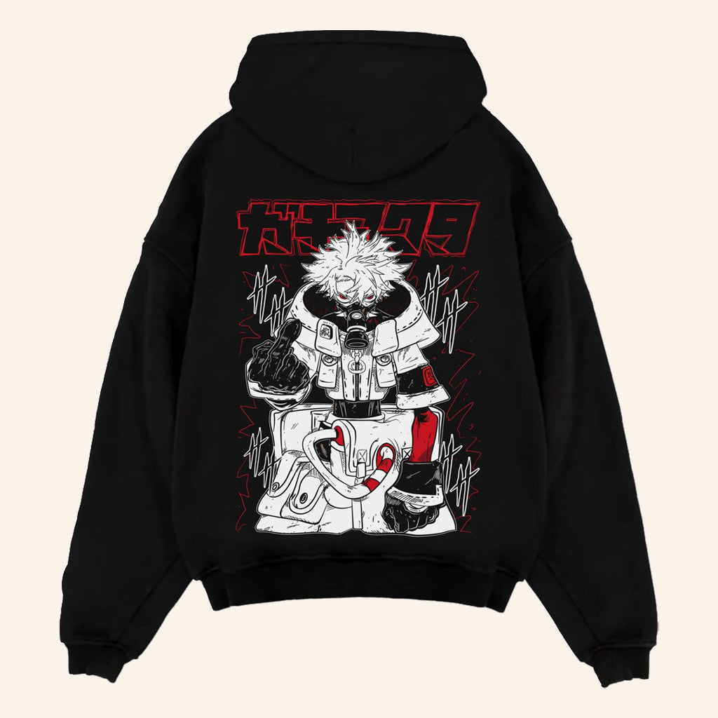 Gachiakuta Merch Gachiakuta Manga Fighter Dark Battle Hoodie Unique Birthday Gift For Him - Thriftgiftshop
