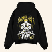 Gachiakuta Merch Gachiakuta Skeletal Yellow Art Hoodie Best Gifts For Husband - Thriftgiftshop
