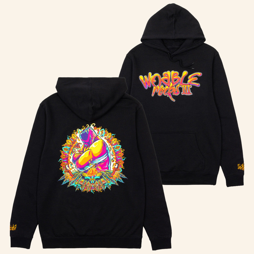 Ganja White Night Merch Wobble Rocks III Hoodie Music Gift Ideas For Guys - Thriftgiftshop