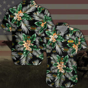 Vietnam Veteran Hawaii Shirt, Military Hawaiian Shirt, Floral Shirt, Gifts For Him, Gifts For Dad