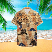 Veteran We The People Preamble To The United States Constitution Hawaiian Shirt