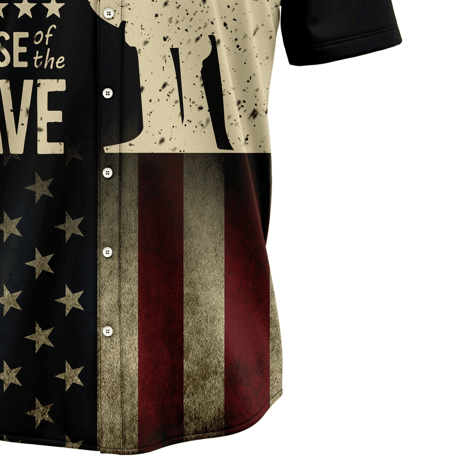 Father'S Day Home Of The Free Soldier Veteran Hawaiian Shirt