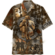 U.S Veteran Never Forgot Freedom Hawaiian Shirts