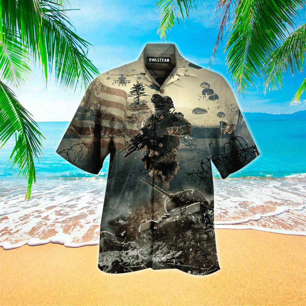 Veteran Brave Steps Hawaiian Shirt