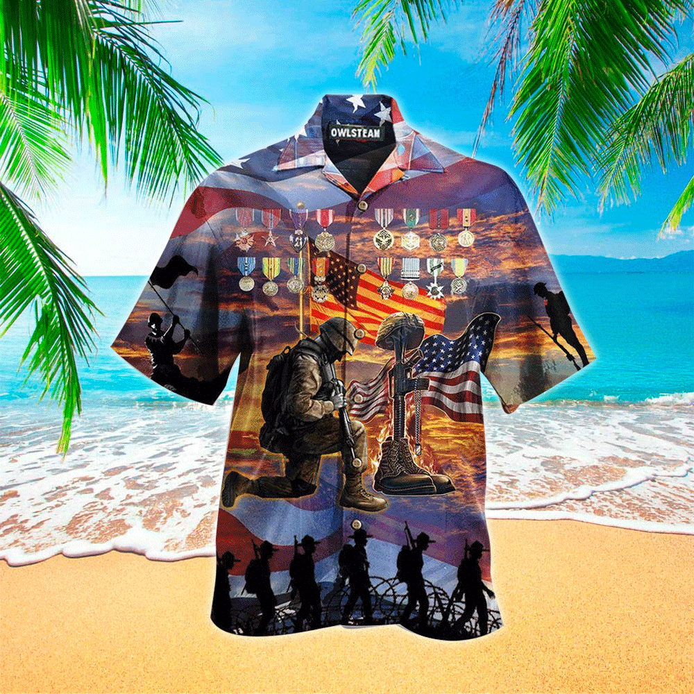 Veteran The High Price Of Freedom Is A Cost Paid By A Brave Few Hawaiian Shirt