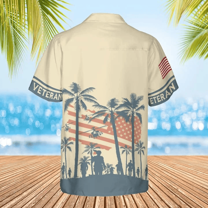 Veterans Honoring All Who Served Hawaiian Shirt