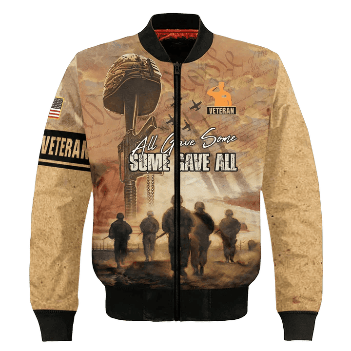 All Gave Some Some Gave All - Us Veteran Hawaiian Shirteran 3D All Over Printed - Us Veteran 3D Shirt, Hoodie, Hawaiian Shirt