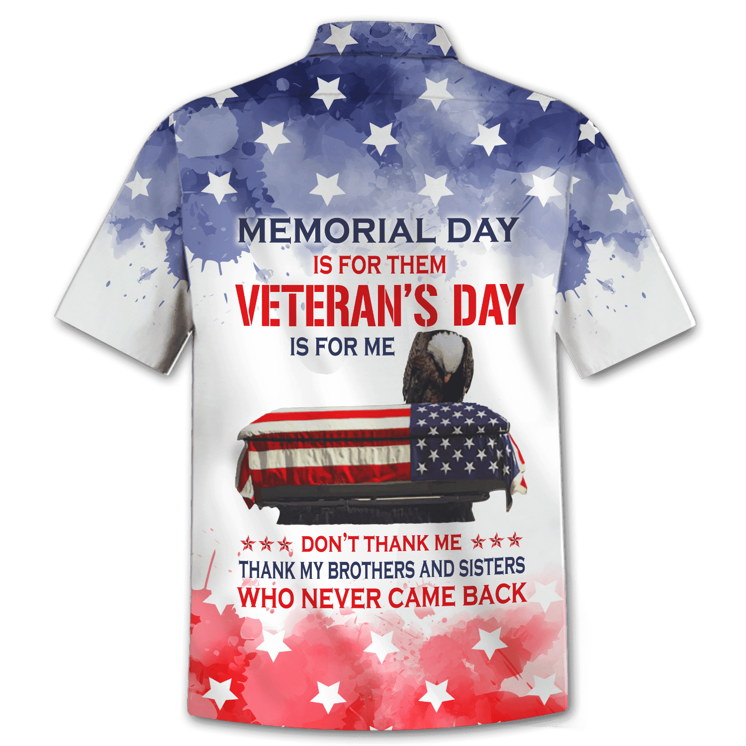 Us Veteran - Memorial Day Is For Themeran'S Day Is For Me Unisex Hawaii Shirts