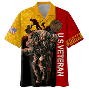 Us Veteran - Never Forger Our Fallen Heroes 3D All Over Printed Unisex Hawaii Shirts