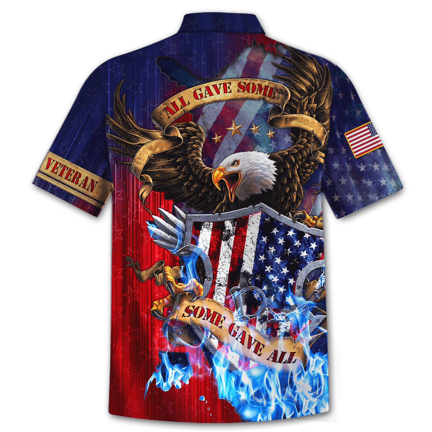 Us Veteran - All Gave Some Some Gave All 3D All Over Printed Unisex Hawaii Shirts